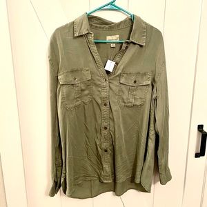 American Eagle Outfitters, Oversized Shirt, Size L